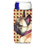 French Bulldog Frenchie Fall Leaves Ultra Beverage Insulators For Slim Cans Lh9559Muk