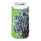 Neapolitan Mastiff St. Patrick'S Day Shamrock Tall Boy Beverage Insulator Hugger Lh9568Tbc