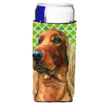 Irish Setter St. Patrick'S Day Shamrock Ultra Beverage Insulators For Slim Cans Lh9569Muk