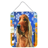 Caroline'S Treasures Lh9583Ds1216 Irish Setter Winter Snowflakes Holiday Wall Or Door Hanging Prints, 16 X 12, Multicolor,