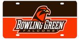 Bowling Green Falcons Metal License Plate