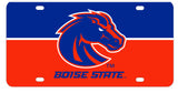 Boise State Broncos Metal License Plate