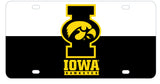 Iowa Hawkeyes Metal License Plate