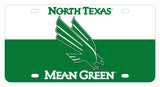 North Texas Metal License Plate