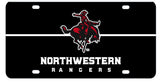 Northwestern Oklahoma State University Metal License Plate