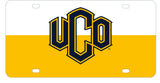 University Of Central Oklahoma Bronchos Metal License Plate