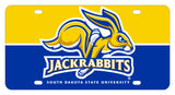 South Dakota State Jackrabbits Metal License Plate
