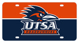 Utsa Road Runners Metal License Plate