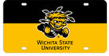 Wichita State Shockers Metal License Plate