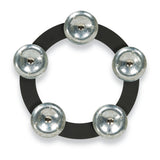 6In Tambo-Ring Black Sand W/Galv Jingle