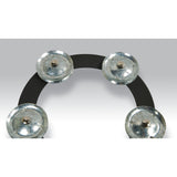 6In Tambo-Ring Black Sand W/Galv Jingle