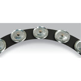 14In Tambo-Ring Black Sand W/Galv Jingle