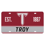 Troy University Mini License Plate 4.75 X 2.25 Inch