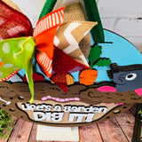 Life's a Garden Dig It! Mole Door Hanger - DIY Unfinished Kit - Lvl 3