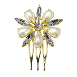 Lustrous Bloom Hair Comb