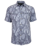 Men's Geo Camo UV Vented Fishing Shirt