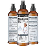 Doctor Recommended Pure Topical Magnesium Oil Spray, Ultra-Fast Absorption for Better Health, Original Zechstein Brine
