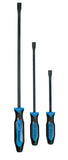 3 Pc. Dominator Curved Pry Bar Set, Blue