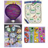 STEM Teaching Poster Set, 4 Posters