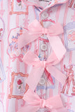 Pink Character Bamboo Pajama Set