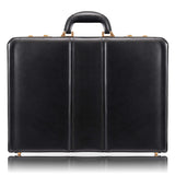V Series | DALEY | Leather 3.5 Attach Briefcase Black