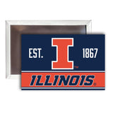 Illinois Fighting Illini 2X3-Inch Fridge Magnet 3-Pack