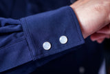 Buki Cinqo Western Tech Shirt 2-Pack - Navy/White