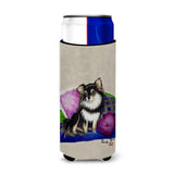 Chihuahua On Their Couch Ultra Beverage Insulators For Slim Cans Mh1012Muk
