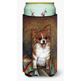 Cecilia Chihuahua Long Hair Tall Boy Beverage Insulator Hugger Mh1039Tbc