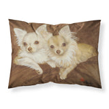 Caroline'S Treasures Mh1042Pillowcase Chihuahua For The Pair Fabric Standard Pillowcase, Large, Multicolor