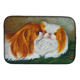 Caroline'S Treasures Mh1045Ddm Japanese Chin Best Friends Dish-Drying-Mats, 14X21, Multicolor
