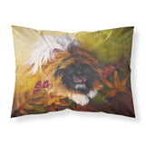 Caroline'S Treasures Mh1046Pillowcase Pekingese Boogie Fabric Standard Pillowcase, Large, Multicolor