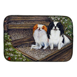 Caroline'S Treasures Mh1047Ddm Japanese Chin Daddy'S Girls Dish-Drying-Mats, 14X21, Multicolor