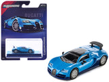 2005 Bugatti Veyron 16.4 Super Sport Blue Collection Series 1/64 Diecast Model Car by Majorette