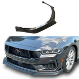 JSD 3-Piece Chin Spoiler for 2024+ Mustang GT, EcoBoost (Without Performance Pack)