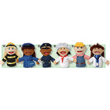 Multi-Ethnic Career Puppet, Set of 6