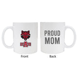 Arkansas State Proud Mom White Ceramic Coffee Mug