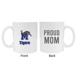 Memphis Tigers Proud Mom White Ceramic Coffee Mug