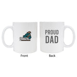 Coastal Carolina Universityproud Dad White Ceramic Coffee Mug 2-Pack