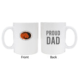 East Central University Tigersproud Dad White Ceramic Coffee Mug 2-Pack