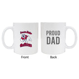Fresno State Bulldogsproud Dad White Ceramic Coffee Mug 2-Pack