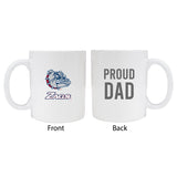 Gonzaga Bulldogsproud Dad White Ceramic Coffee Mug 2-Pack