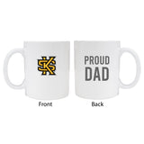 Kennesaw State Unviersityproud Dad White Ceramic Coffee Mug 2-Pack
