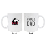 Northern Illinois Huskiesproud Dad White Ceramic Coffee Mug 2-Pack
