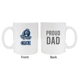 Old Dominion Monarchsproud Dad White Ceramic Coffee Mug 2-Pack