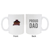 Shaw University Bearsproud Dad White Ceramic Coffee Mug 2-Pack