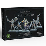 Modiphius: The Elder Scrolls: Call To Arms: Draugr Masters - 5 Figure Resin Expansion, Chapter 4, Unpainted, 32Mm Miniatures Wit