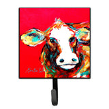 Caroline'S Treasures Mw1014Sh4 Cow Caught Red Handed Leash Or Key Holder, Small, Multicolor