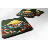 Caroline'S Treasures Mw1049Fc Crab Pick Me Foam Coasters (Set Of 4), 3.5 H X 3.5 W, Multicolor