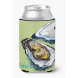 Oyster Two Shells Can Or Bottle Beverage Insulator Hugger